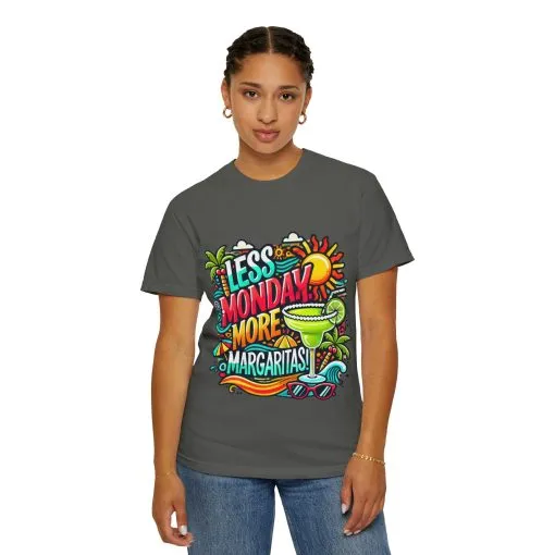 Less Monday More Margaritas Unisex T-Shirt - Fun Summer Vibes - Image 21