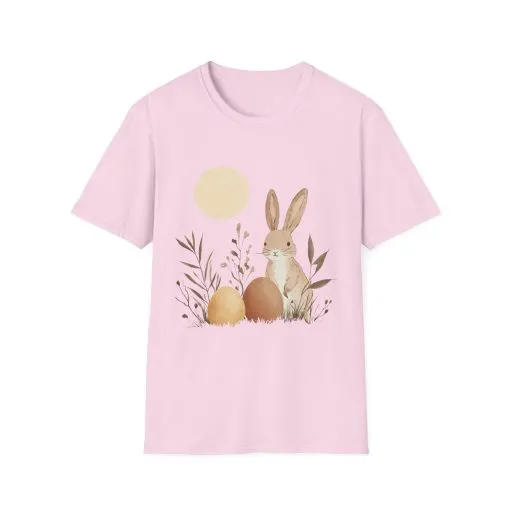 Spring Easter Bunny Graphic Unisex T-Shirt - Image 26