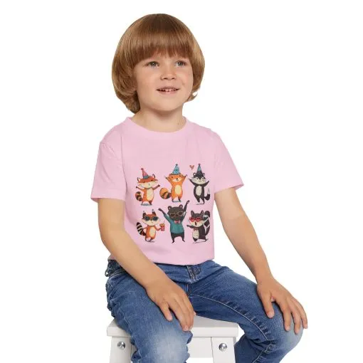 Fun Party Animal Toddler T-Shirt - Cute Animal Design - Image 15
