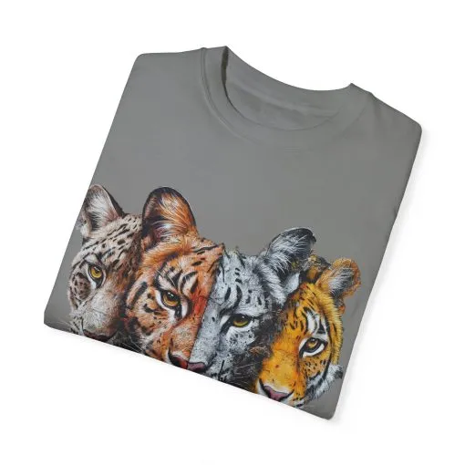 Wildlife Fusion Unisex Garment-Dyed T-Shirt - Image 2
