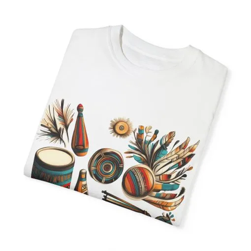 Unisex Garment-Dyed T-Shirt with Vibrant Musical Design | Perfect for Music Lovers & Festivals - Image 6