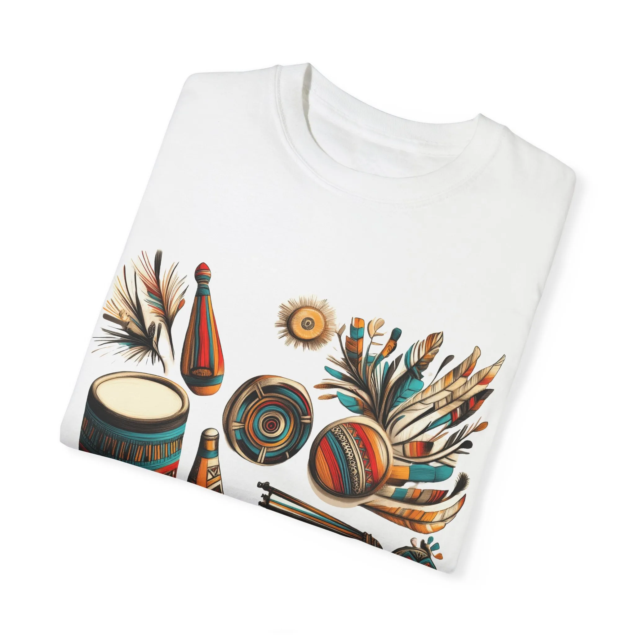 Unisex Garment-Dyed T-Shirt with Vibrant Musical Design | Perfect for Music Lovers & Festivals - Image 6