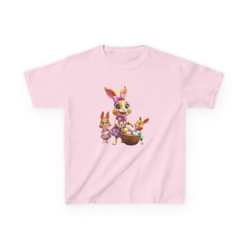 Easter Bunny Kids Tee - Cute Rabbit Design for Spring Celebrations - Image 19