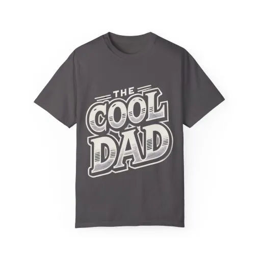 Cool Dad Garment-Dyed Unisex T-Shirt – Perfect Gift for Father's Day - Image 21