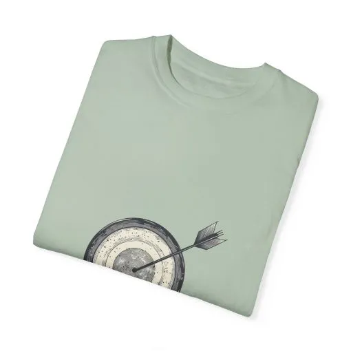 Unisex Garment-Dyed T-Shirt - Target Design for Archery Lovers - Image 14