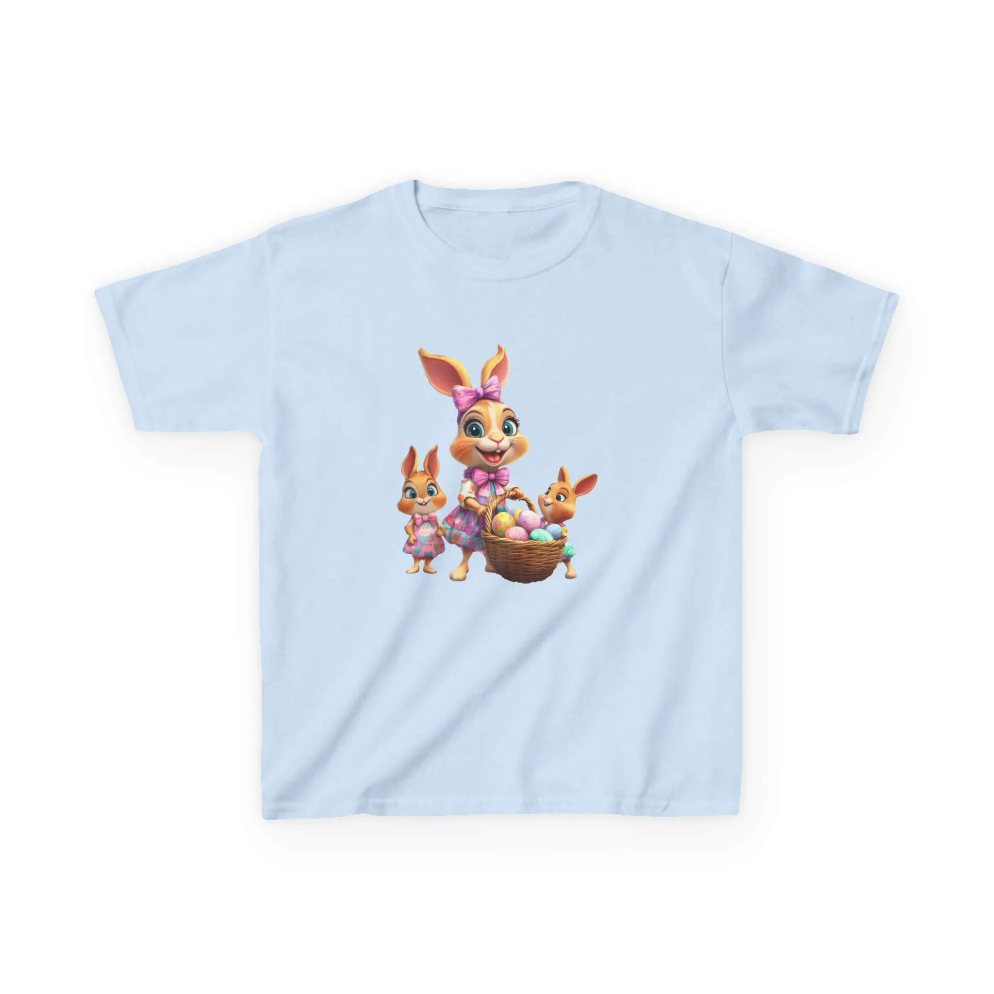 Easter Bunny Kids Tee - Cute Rabbit Design for Spring Celebrations - Image 10