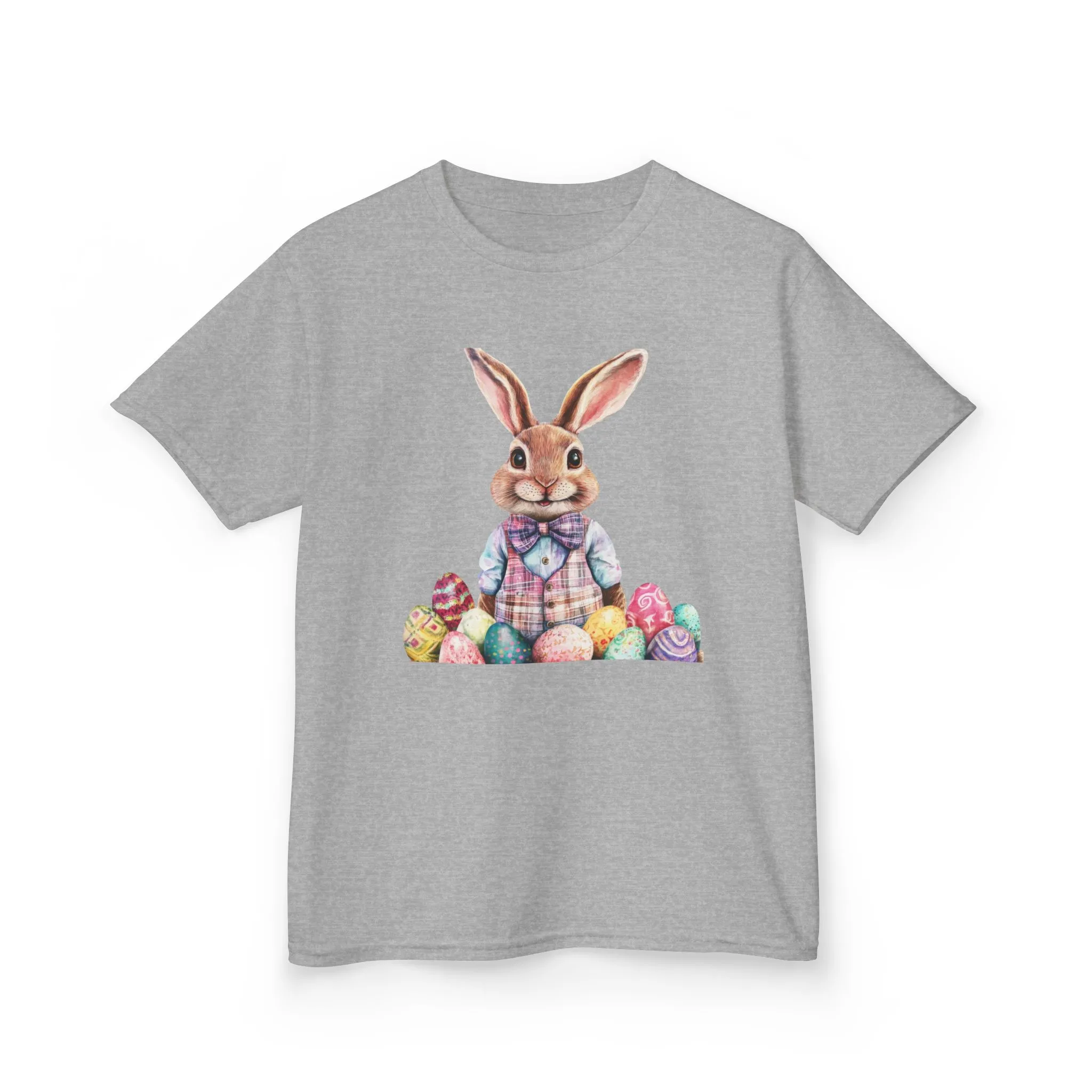 Easter Bunny Kids Heavy Cotton™ Tee - Cute Easter Celebration Shirt - Image 11