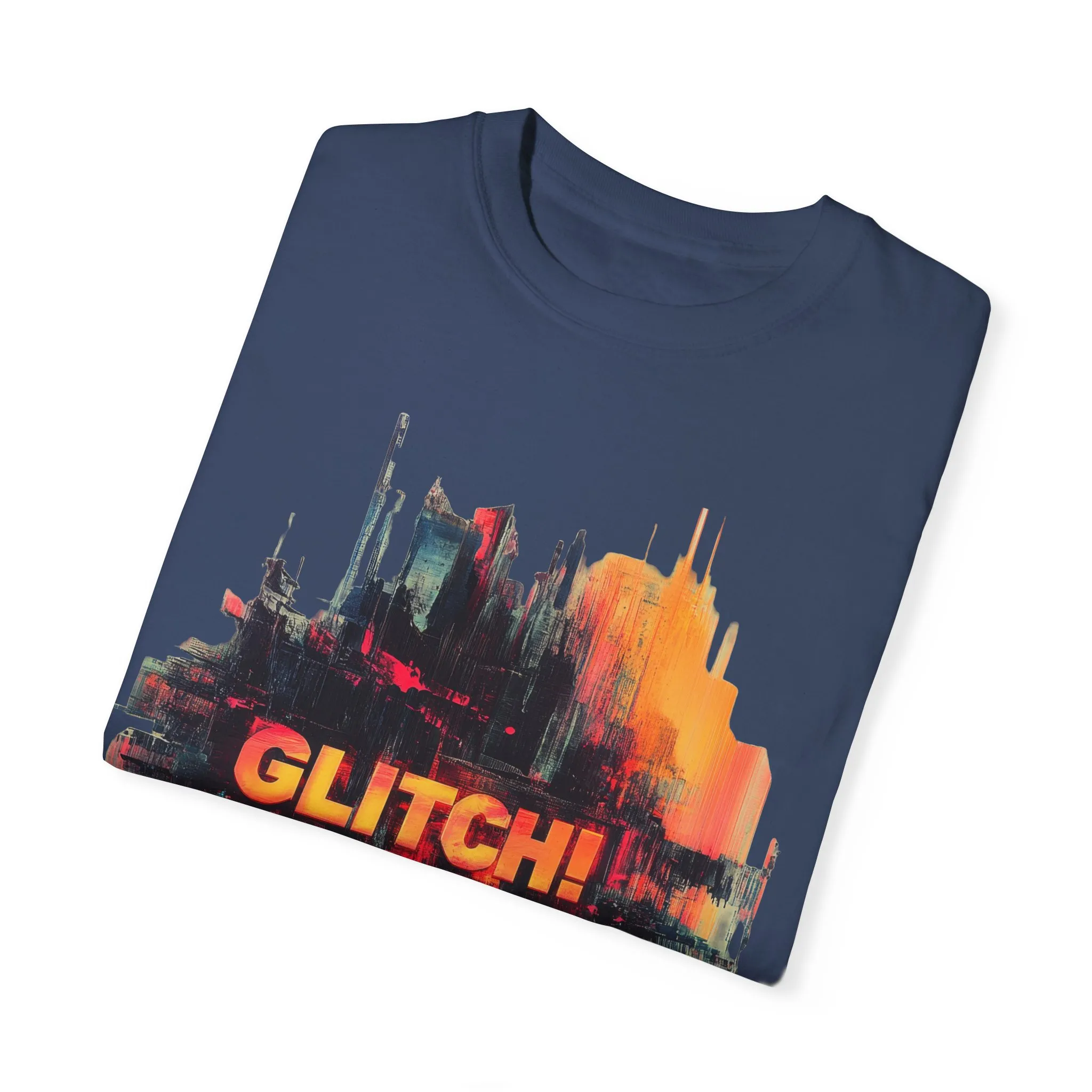 Trendy Unisex ‘GLITCH!’ T-Shirt - Vibrant Streetwear Inspired Tee - Image 30