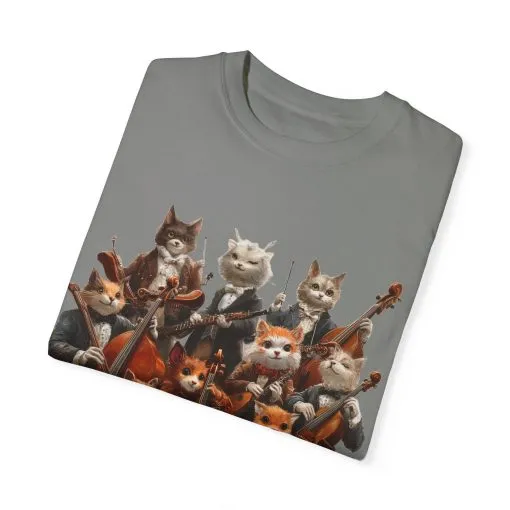 Whimsical Cat Orchestra Unisex T-Shirt - Perfect Gift for Animal Lovers - Image 41