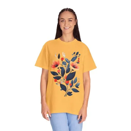 Floral Design Unisex T-Shirt - Perfect for Spring Celebrations - Image 23