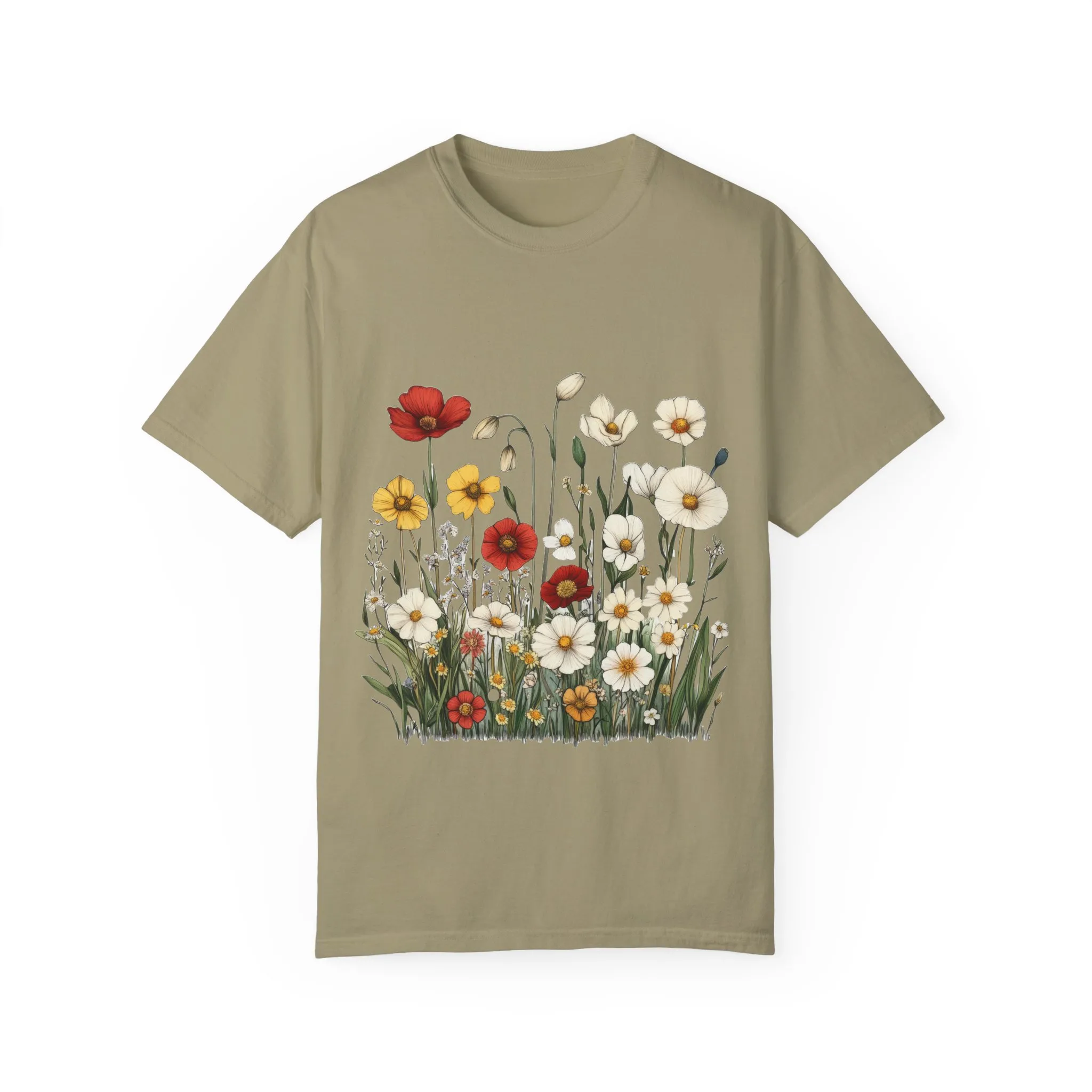 Floral Garden Unisex T-Shirt | Eco-Friendly, Casual Style for Spring & Summer - Image 10
