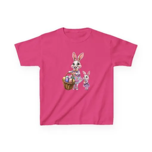 Easter Bunny Kids Tee - Adorable Rabbit Design for Spring Celebrations - Image 28