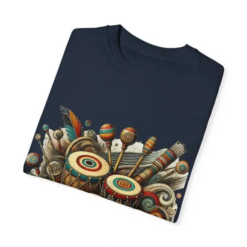 Colorful Bohemian Music Festival T-Shirt - Image 42