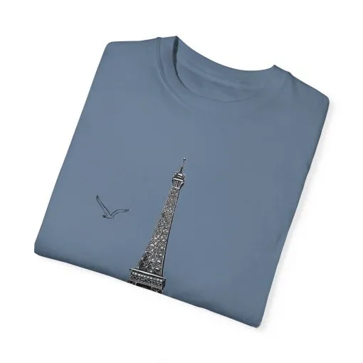 Eiffel Tower Graphic Unisex T-Shirt - Parisian Style Tee - Image 22