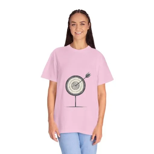 Unisex Garment-Dyed T-Shirt - Target Design for Archery Lovers - Image 28