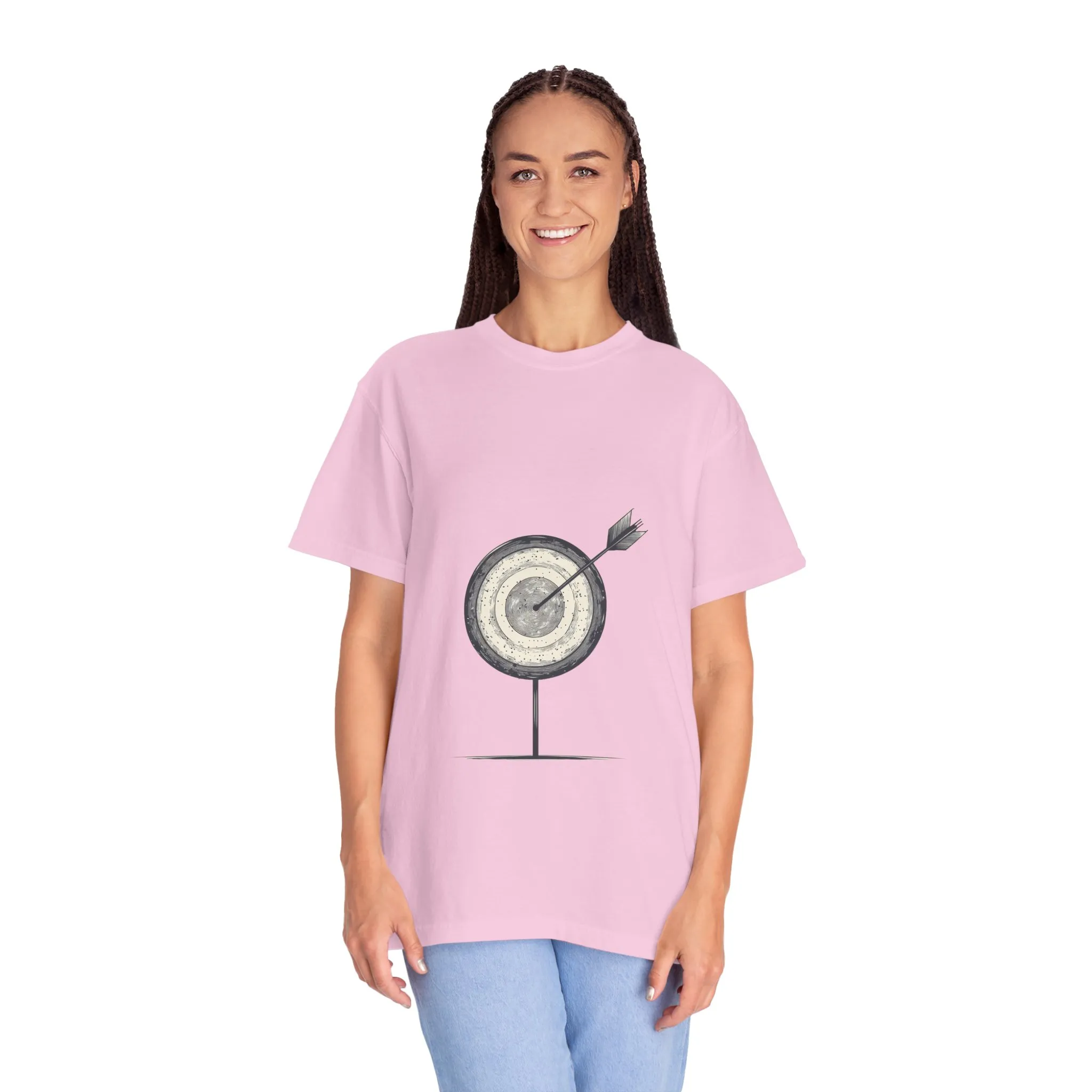 Unisex Garment-Dyed T-Shirt - Target Design for Archery Lovers - Image 28