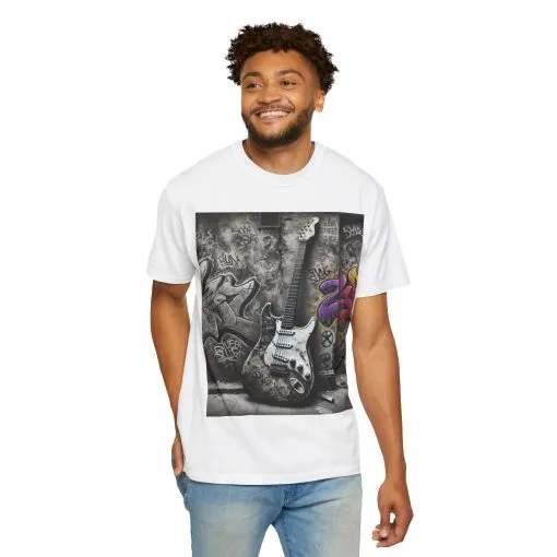 Rock Vibes Unisex Garment-Dyed T-Shirt - Perfect for Music Lovers - Image 8