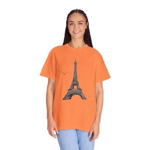 Eiffel Tower Graphic Unisex T-Shirt - Parisian Style Tee - Image 12