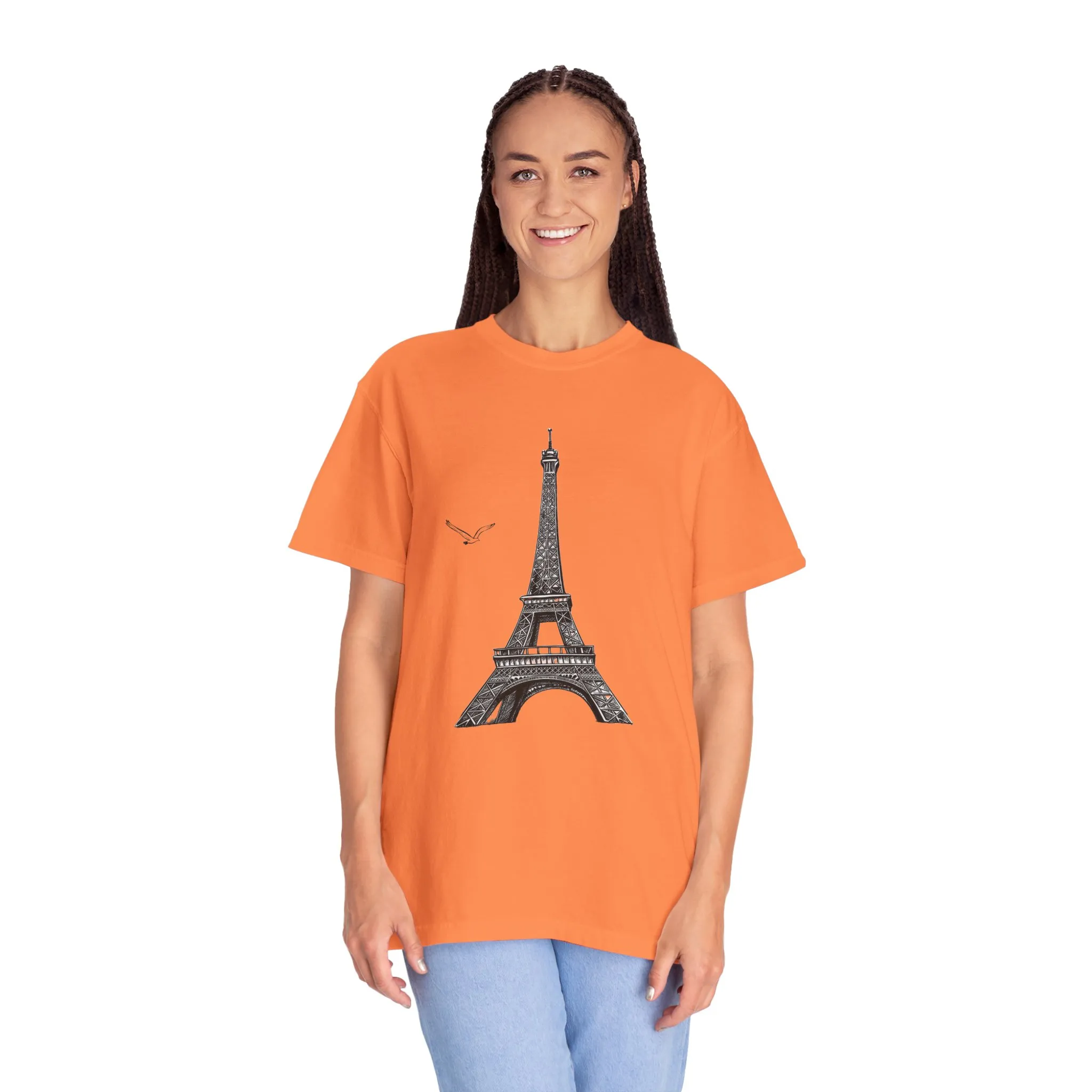 Eiffel Tower Graphic Unisex T-Shirt - Parisian Style Tee - Image 12