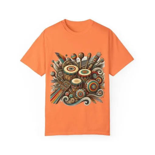 Colorful Bohemian Music Festival T-Shirt - Image 5
