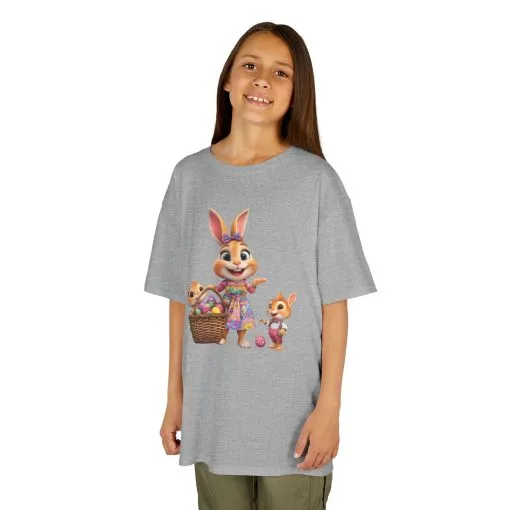 Easter Bunny Kids Tee - Fun and Colorful Heavy Cotton™ Shirt for Spring Celebrations - Image 12