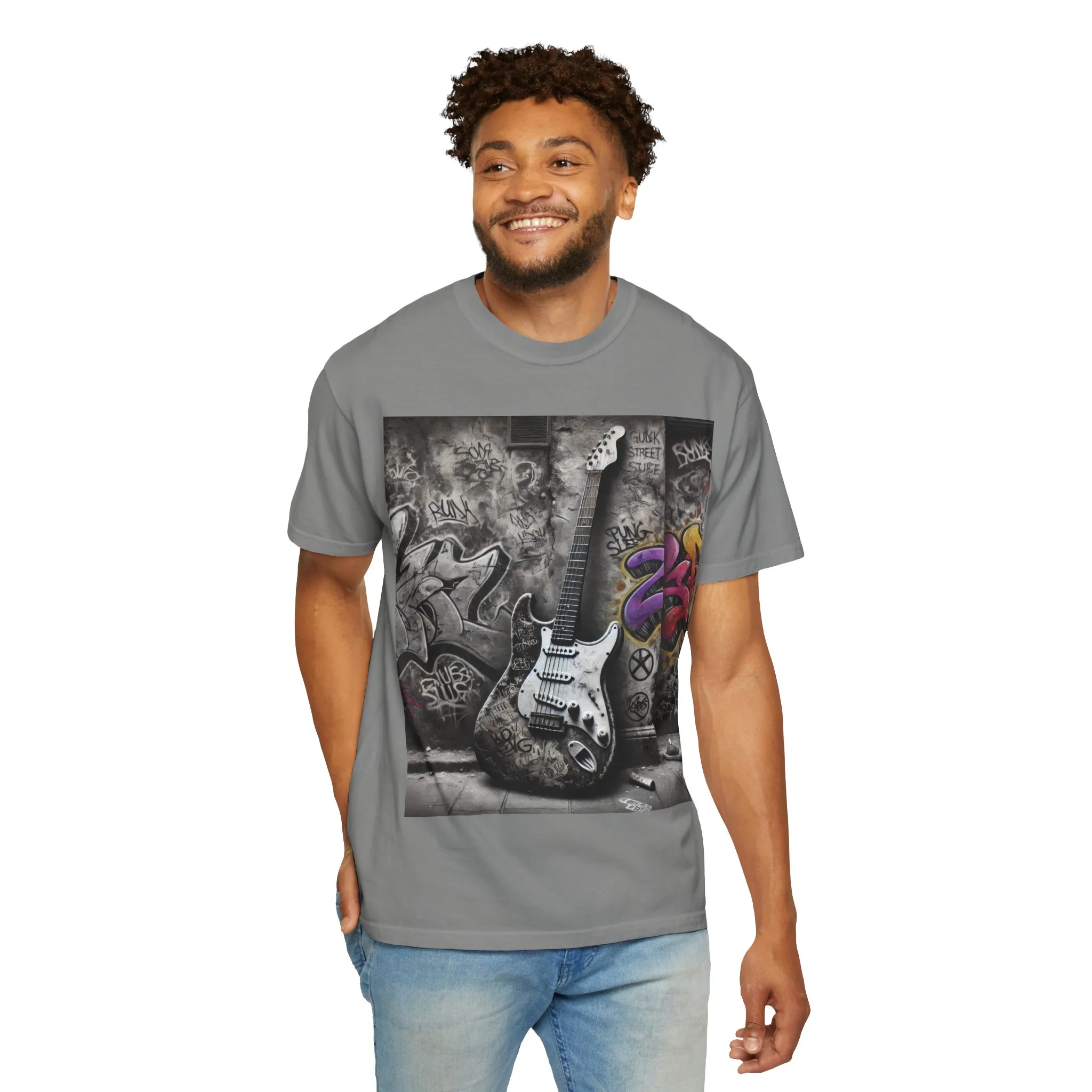 Rock Vibes Unisex Garment-Dyed T-Shirt - Perfect for Music Lovers - Image 20