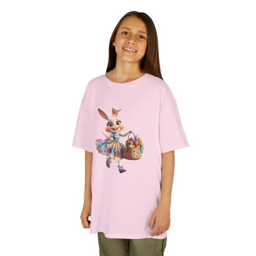 Easter Bunny Kids Tee - Cute Cotton T-Shirt for Spring Celebrations - Image 30
