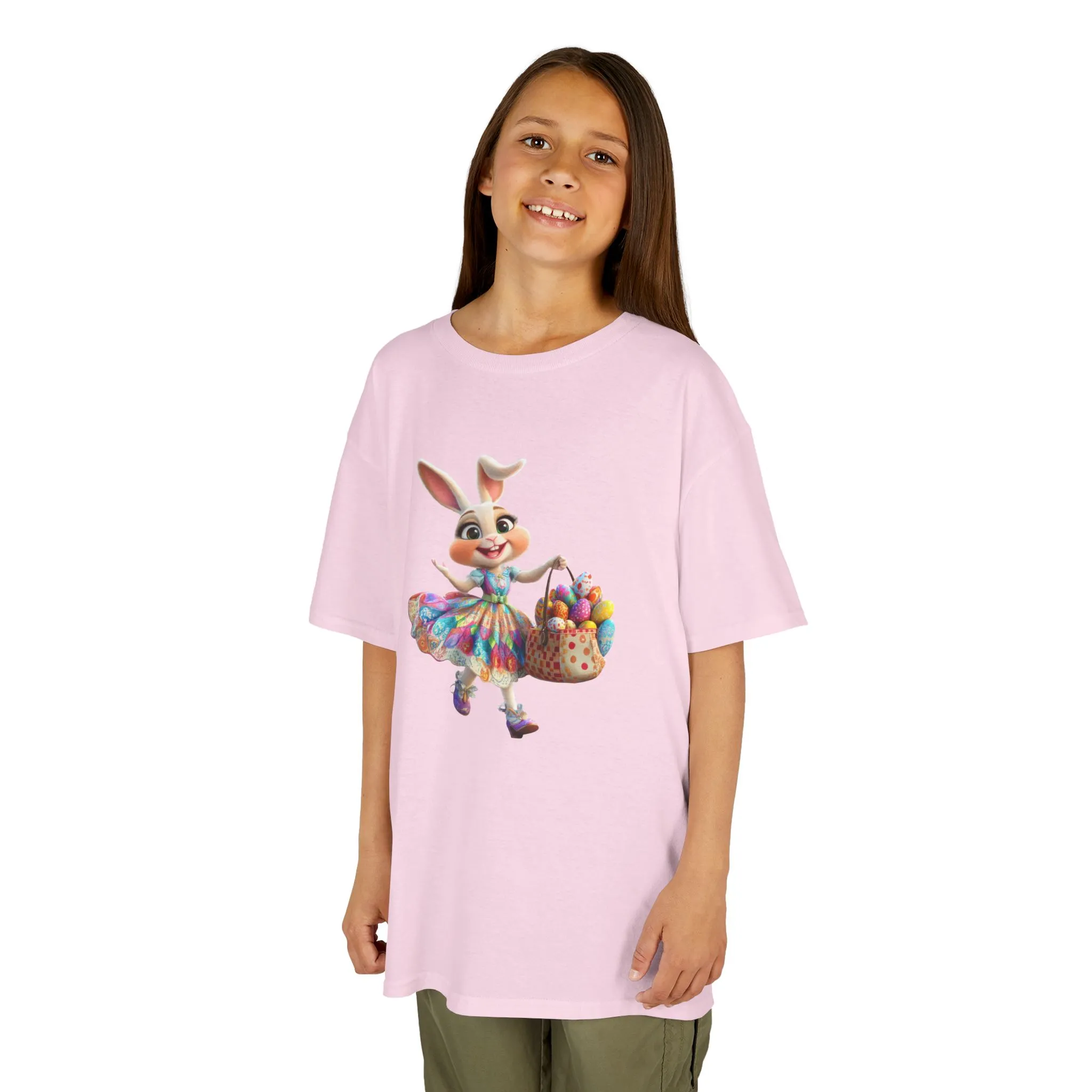 Easter Bunny Kids Tee - Cute Cotton T-Shirt for Spring Celebrations - Image 30