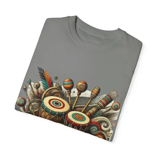 Colorful Bohemian Music Festival T-Shirt - Image 34