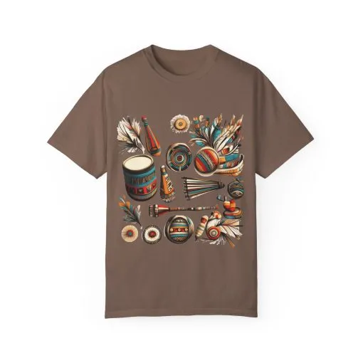 Unisex Garment-Dyed T-Shirt with Vibrant Musical Design | Perfect for Music Lovers & Festivals - Image 25