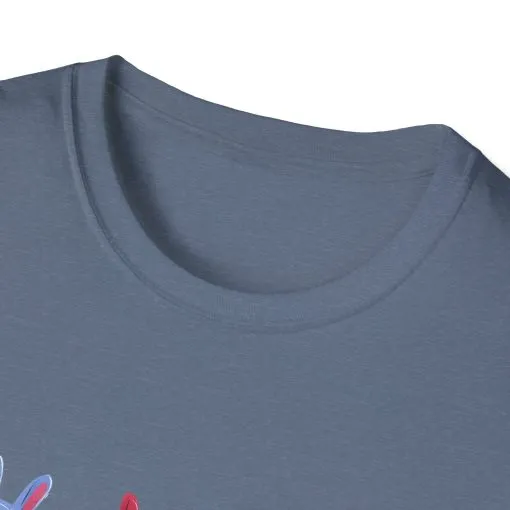 Easter Joy Unisex Softstyle T-Shirt - Spring Floral Design - Image 32