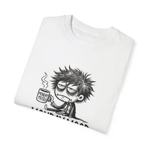 Unisex 'Monday Mood' Garment-Dyed T-Shirt - Perfect for Casual Days - Image 2