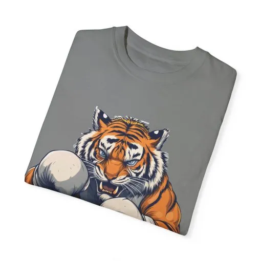 Fierce Tiger Graphic Unisex T-Shirt - Bold Boxing Design - Image 9
