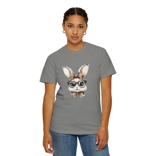 Chic Bunny Graphic T-Shirt - Stylish Unisex Tee for Animal Lovers - Image 40