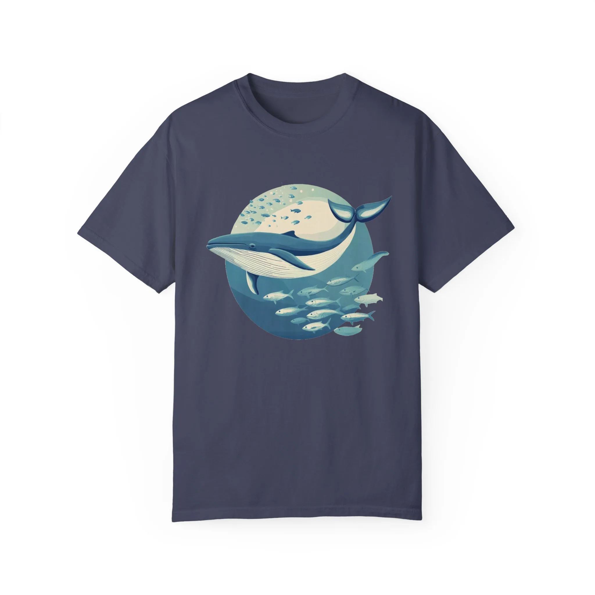 Whale Watching Unisex Garment-Dyed T-Shirt | Ocean Lover's Tee - Image 33