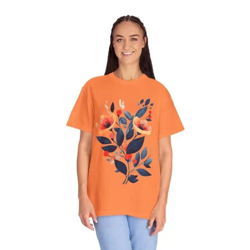 Floral Design Unisex T-Shirt - Perfect for Spring Celebrations - Image 7