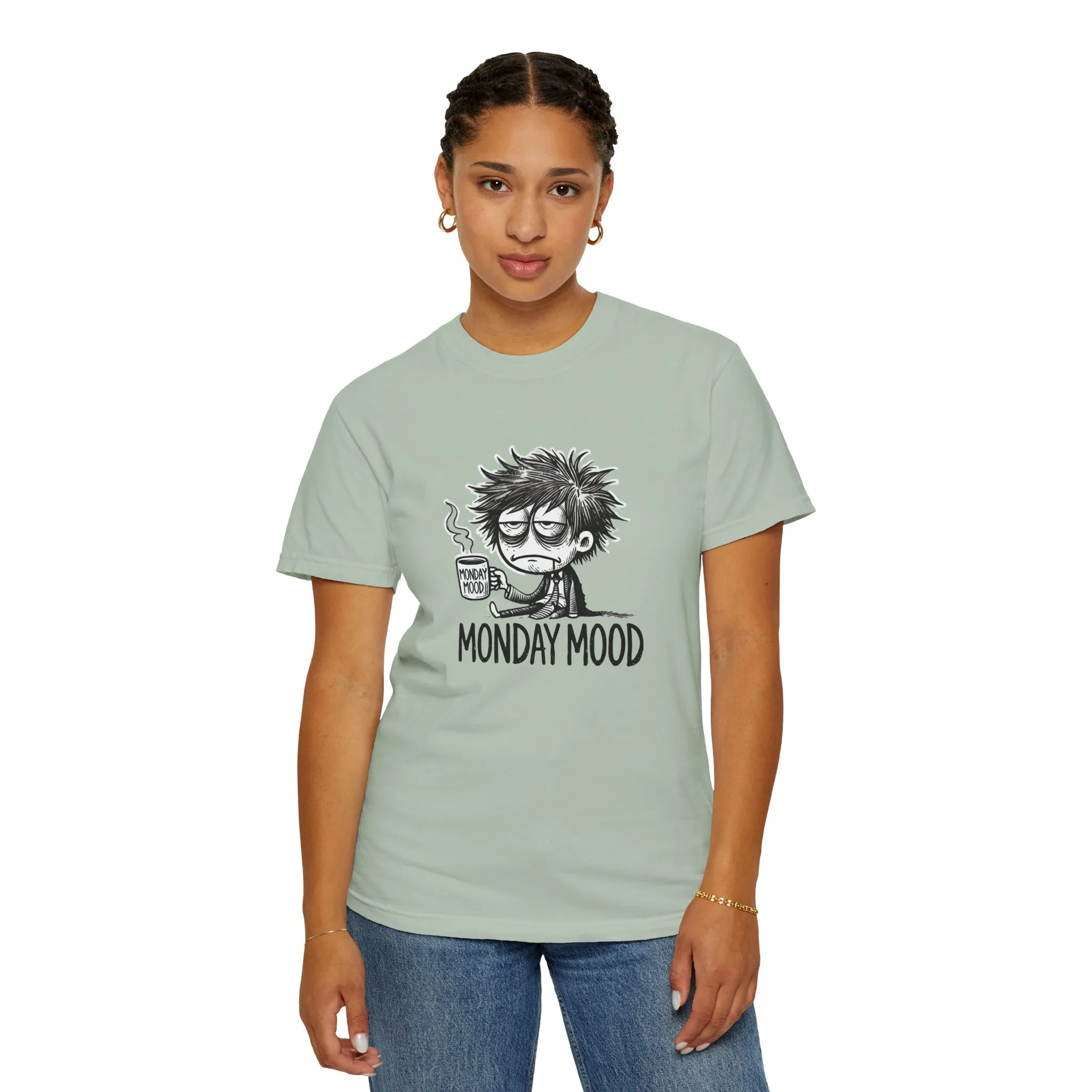 Unisex 'Monday Mood' Garment-Dyed T-Shirt - Perfect for Casual Days - Image 12
