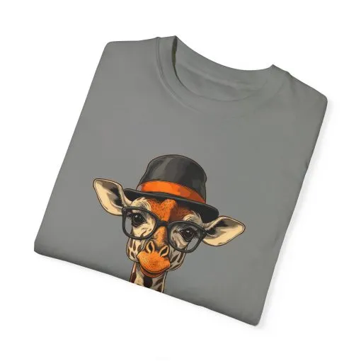 Stylish Giraffe Graphic Unisex T-Shirt - Fun and Trendy Apparel for Animal Lovers - Image 34