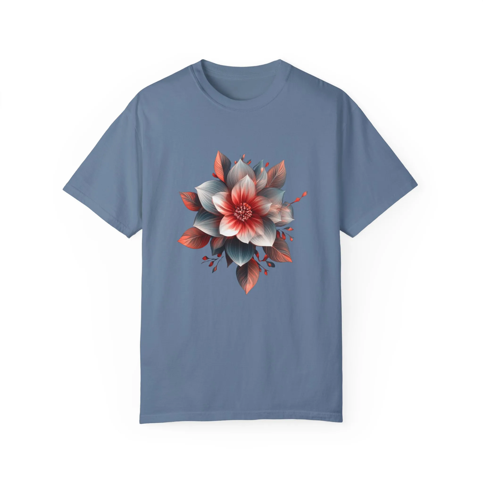 Botanical Floral Unisex Garment-Dyed T-shirt - Perfect for Nature Lovers - Image 21