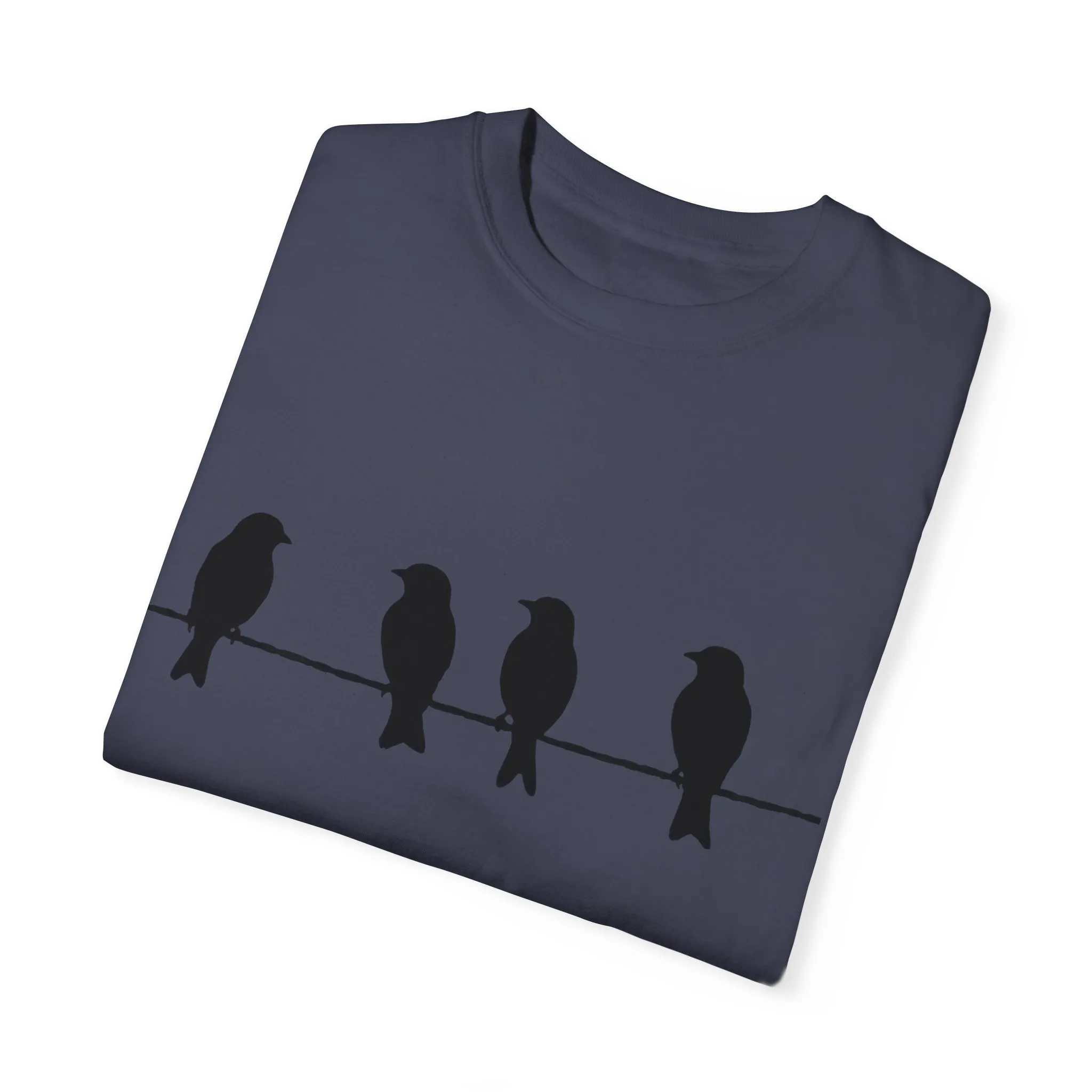Minimalist Bird Silhouette Unisex T-Shirt - Image 26