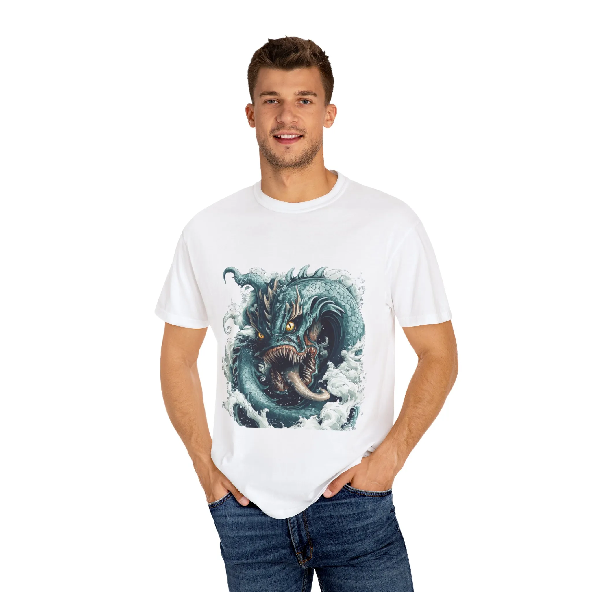 Ocean Creature Graphic Unisex T-Shirt - Adventure Awaits - Image 7