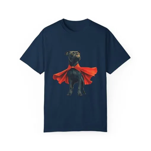 Hero Dog Unisex Garment-Dyed T-Shirt - Fun Pet Lover Tee - Image 21