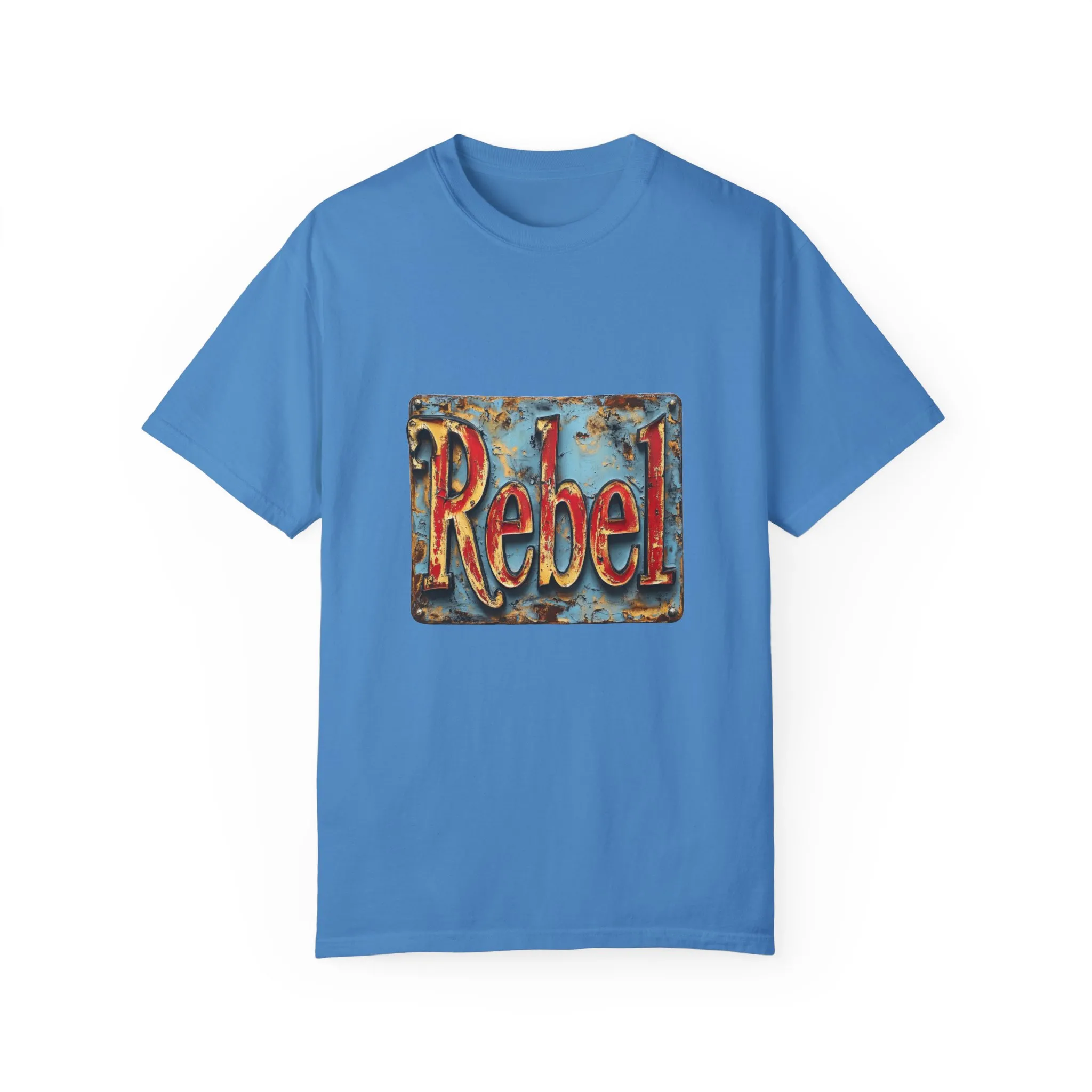 Rebel Unisex Garment-Dyed T-Shirt - Vintage Style Graphic Tee - Image 41