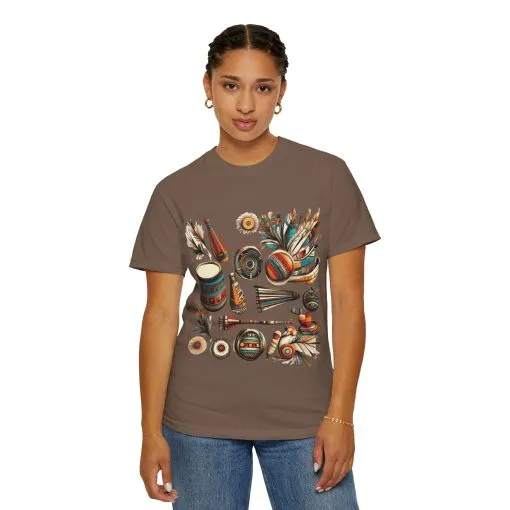 Unisex Garment-Dyed T-Shirt with Vibrant Musical Design | Perfect for Music Lovers & Festivals - Image 28