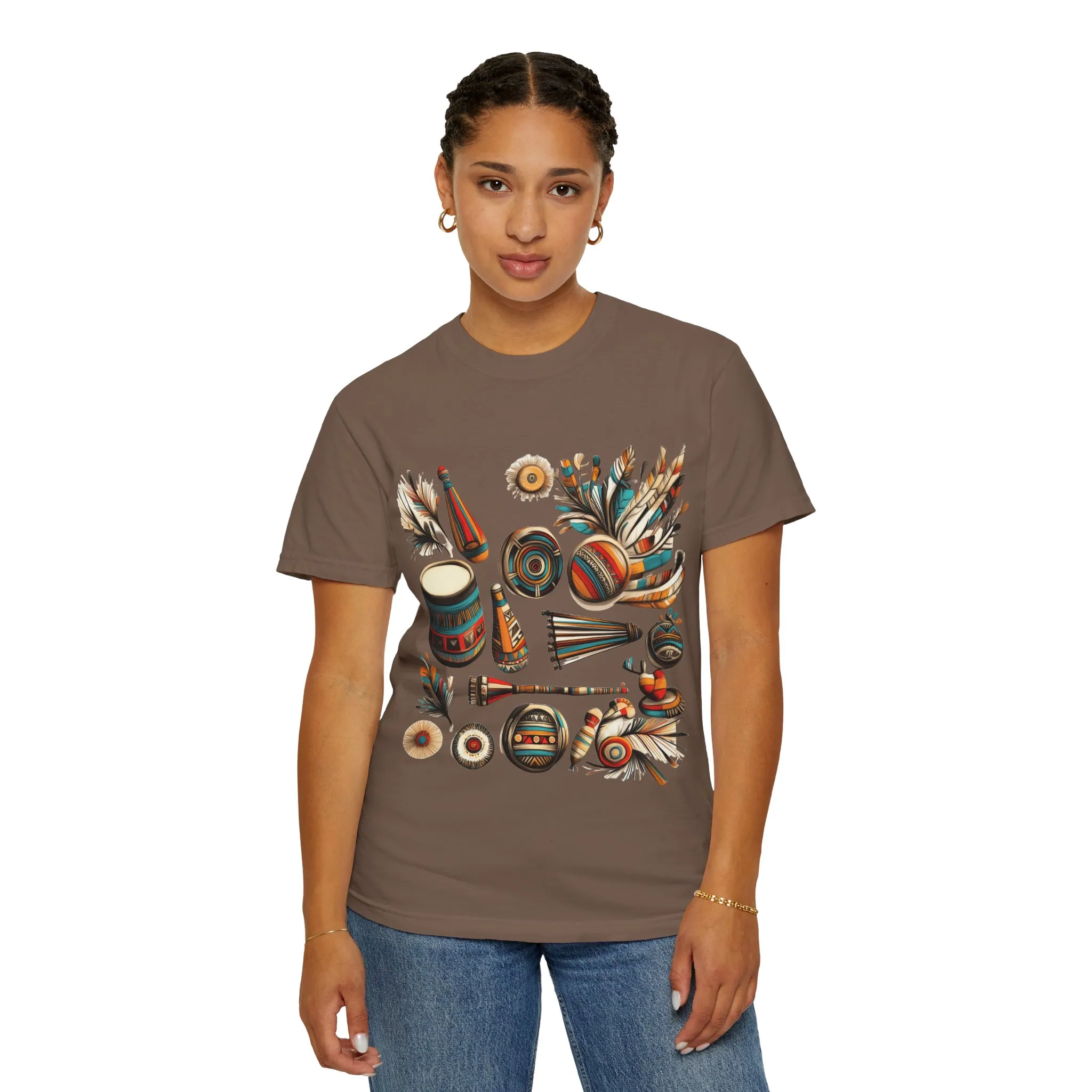 Unisex Garment-Dyed T-Shirt with Vibrant Musical Design | Perfect for Music Lovers & Festivals - Image 28