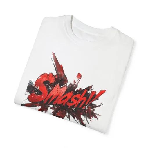 Unisex Smash Graphic T-Shirt – Trendy Casual Wear for Game Lovers - Image 6