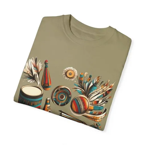 Unisex Garment-Dyed T-Shirt with Vibrant Musical Design | Perfect for Music Lovers & Festivals - Image 22