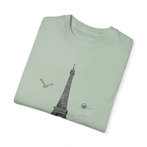 Eiffel Tower Graphic Unisex T-Shirt - Vintage Parisian Style - Image 18