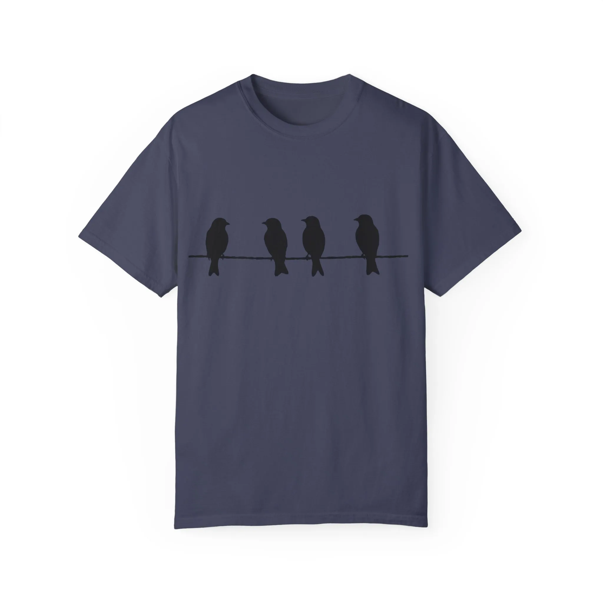 Minimalist Bird Silhouette Unisex T-Shirt - Image 25