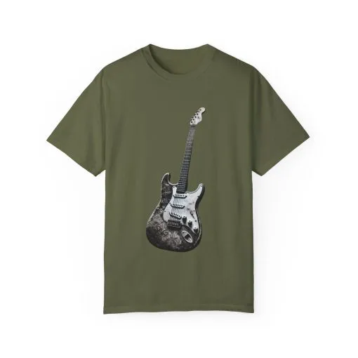 Vintage Guitar Unisex T-Shirt - Perfect for Musicians and Music Lovers - Image 21
